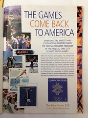 2002 Salt Lake Winter Games Olympic Program, 138 Pages Of Oly Info