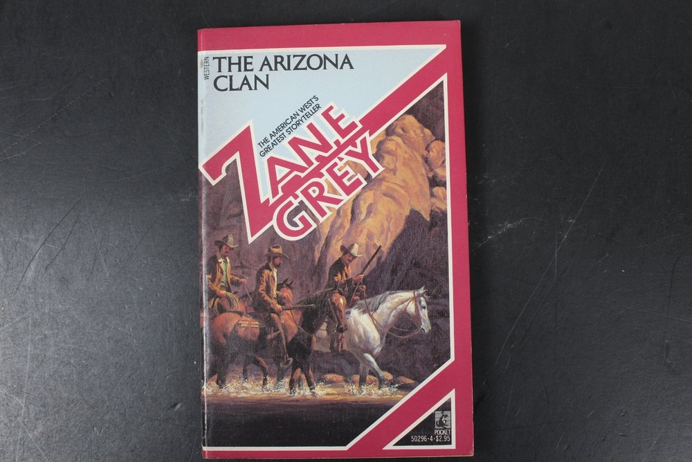 Arizona Clan Zane Grey 1966 Western Pocket Books Action Adventure PB