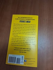 Private India by James Patterson Paperback Book 2016