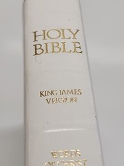 HOLY BIBLE Regency Words of Christ in Red Nelson Pub. King James Version 1977