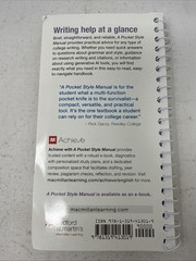A Pocket Style Manual Tenth Edition by Hacker & Sommers, Spiral Bound