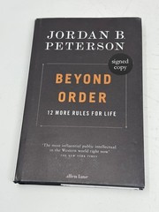 Jordan B. Peterson Signed Autograph Beyond Order Hardcover Book 1st Edition JSA