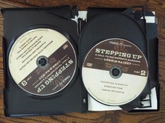 Stepping Up: A Call To Courageous Manhood by Dennis Rainey Leadership Kit DVD/HC
