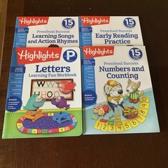 Highlights preschool success, songs, reading, letters numbers &Learning Workbook
