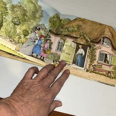 Lavinia’s Cottage 1982 HC Popup Book by John S Goodall 1 PAGE AS IS HB