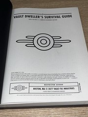 Fallout 4 Vault Dwellers Survival Guide Collector’s Edition Restricted Hardcover