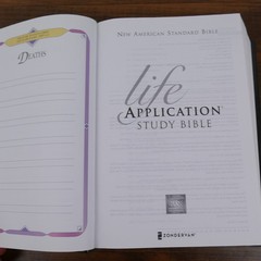 Life Application Study Bible, NASB – Hardcover By Beers, Ronald A.