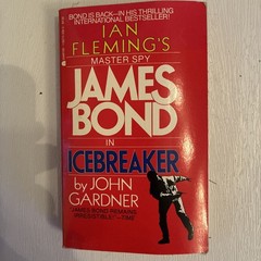 James Bond Novels By John Gardener 7 Novels 8 In Total Vg Condition