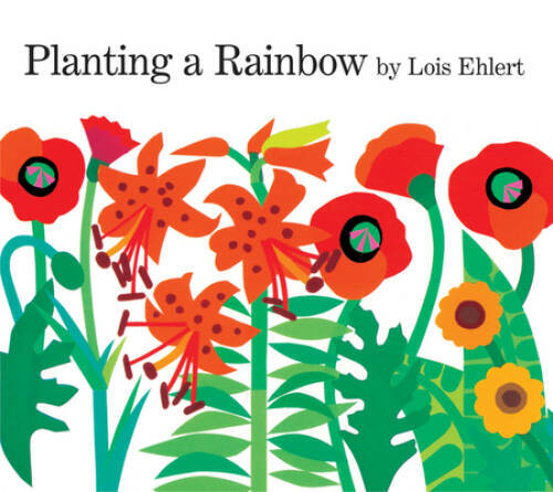 Planting a Rainbow: Lap-Sized Board Book – Board book By Ehlert, Lois – GOOD