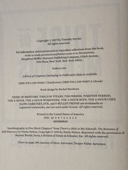 SIGNED Tribe of Mentors by Timothy Ferriss, Tim Ferriss, AUTOGRAPHED COPY RARE!