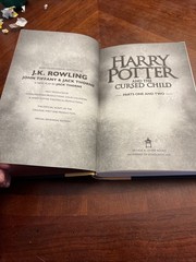 Harry Potter and the Cursed Child Parts One and Two (Special Rehearsal Edition)