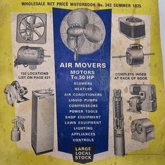 Grainger’s Summer 1975 Wholesale Net Price Motorbook No. 342 Greensboro, NC VTG