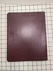 Word of God KJV Bible(Maroon) Large Print Easy Reading Margin Edition Red Letter