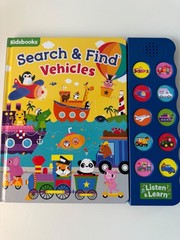 Two Sound Books Animals All Around & Search and Find Vehicles