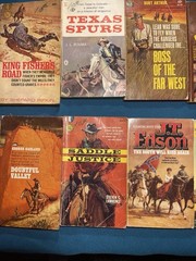 20 Vintage Westerns Paperbacks Cowboy Western Pulp Fiction Lot 1950s-70s