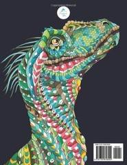 Dinosaurs: a Wild Coloring Book for Adults