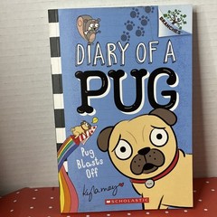 Scholastic Diary of a Pug Pug Blasts Off Kyla May Paperback Juvenile Fiction