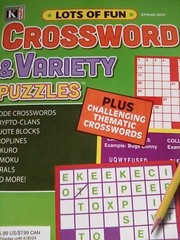 Lots Of Fun Crossword & Variety Puzzles