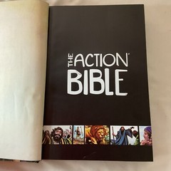 The Action Bible: God’s Redemptive Story by Sergio Cariello HC 2020 David C Cook