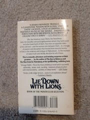 Lie Down With Lions by Ken Follet paperback