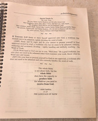 Spirit-Filled Scripture Study Guide Mark Hankins Spiral Bible Study Book 4th ED.