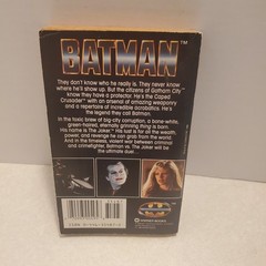 Batman by Craig Shaw Gardner Novelization (Warner Books, 1989) VTG Movie Tie-in