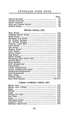 1915 The Suffrage Cook Book 244 Pages