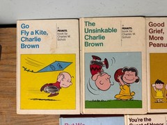 Weekly Reader HC Books Peanuts C. Schulz 1957 1960 1967 1973 1974 LOT 7 Snoopy