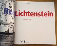 Roy Lichtenstein : Meditations on Art by Gianni Mercurio (2010, Hardcover) VG