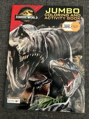 Jurassic World Jumbo Coloring & Activity Dinosaur Book Dinosaurs To Color T-Rex