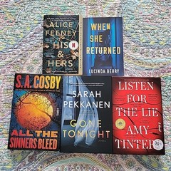 Best Sellers Psychological Thriller Whodunit Book Lot Of 5 Berry Feeney Cosby