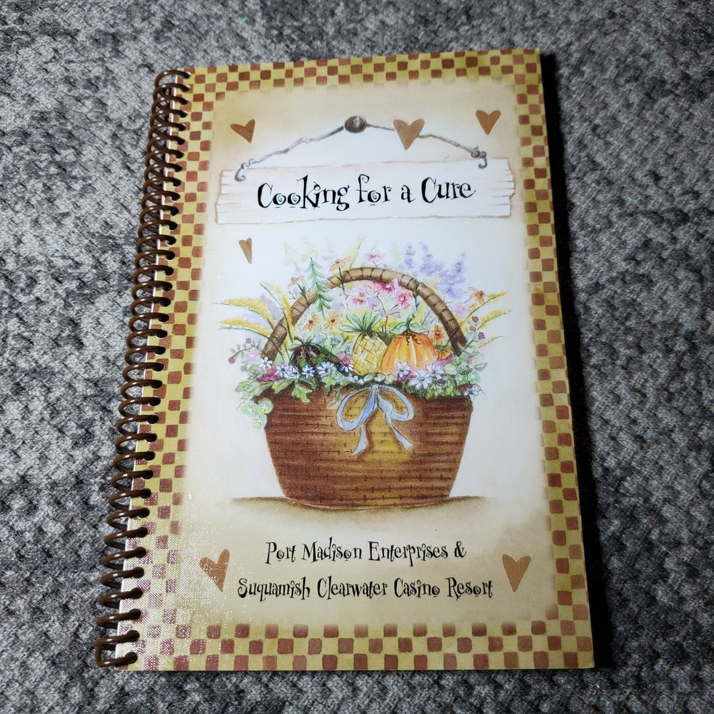 Cooking for a Cure 2008 Charity Cookbook Morris Press Recipes Spiral-bound