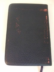 Black Morocco Leather Bible KJV published Eyre & Spottiswoode/Harper late 1950s?