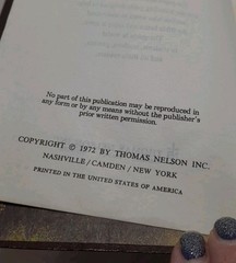 Vintage 1972 Holy Bible Revised Standard Version Red Letter Nelson