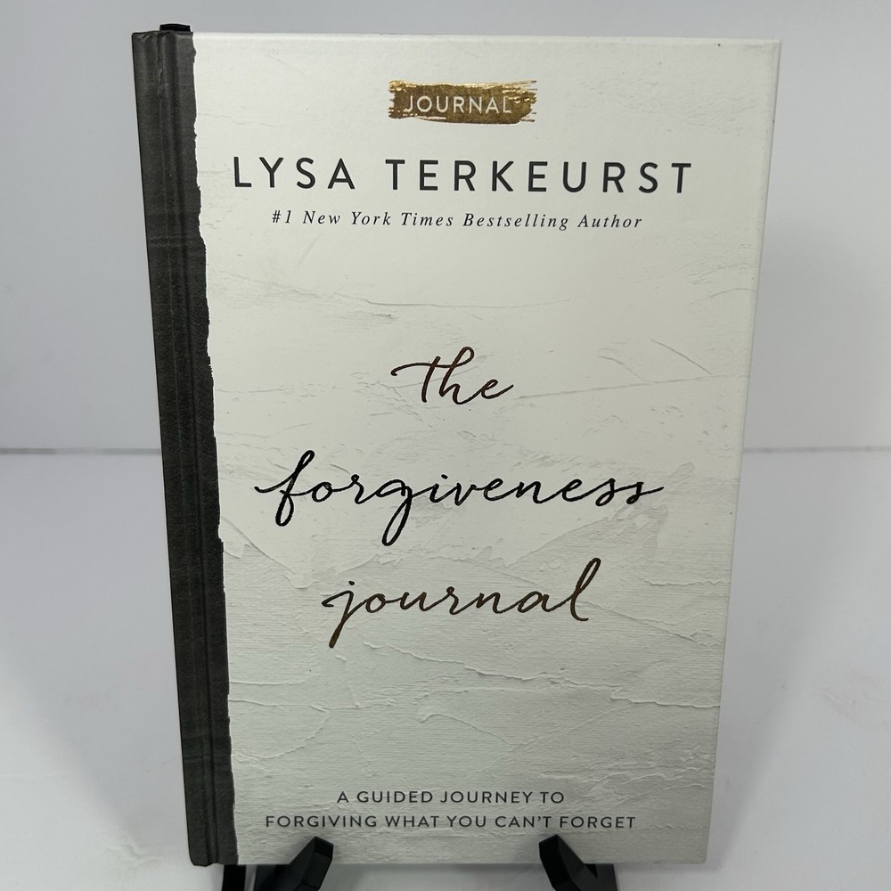 The Forgiveness Journal: A Guided Journey – Hardcover, by TerKeurst Lysa