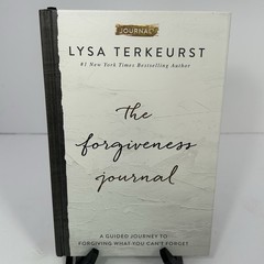The Forgiveness Journal: A Guided Journey – Hardcover, by TerKeurst Lysa