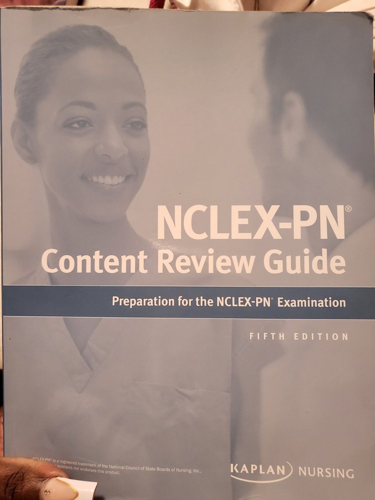 NCLEX-PN Content Review Guide – Paperback By Kaplan – VERY GOOD