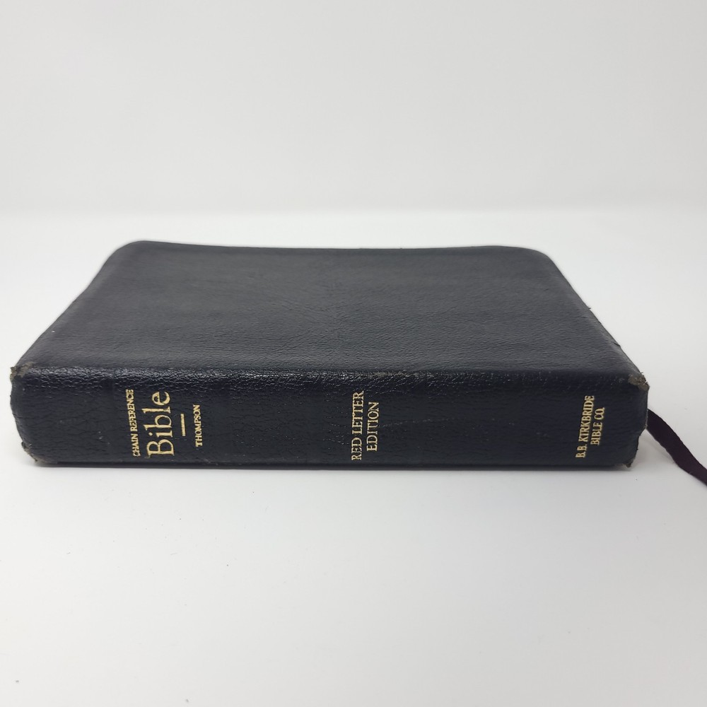 The Thompson Chain Reference Bible 4th Improved Edition Red Letter KJV 1964