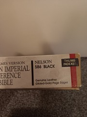 Crown Imperial Reference Bible King James Version Genuine Leather Nelson 586