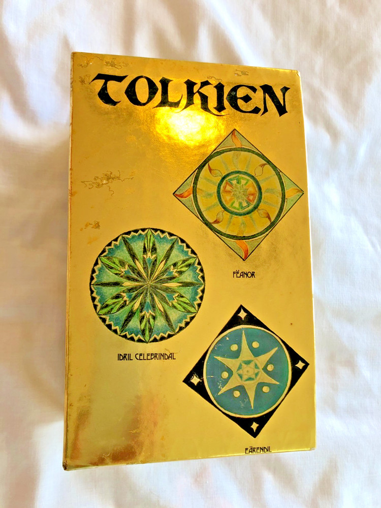 J.R.R. Tolkien Gold Foil 4 Paperback Box Set 1973 J.R.R. TOLKIEN