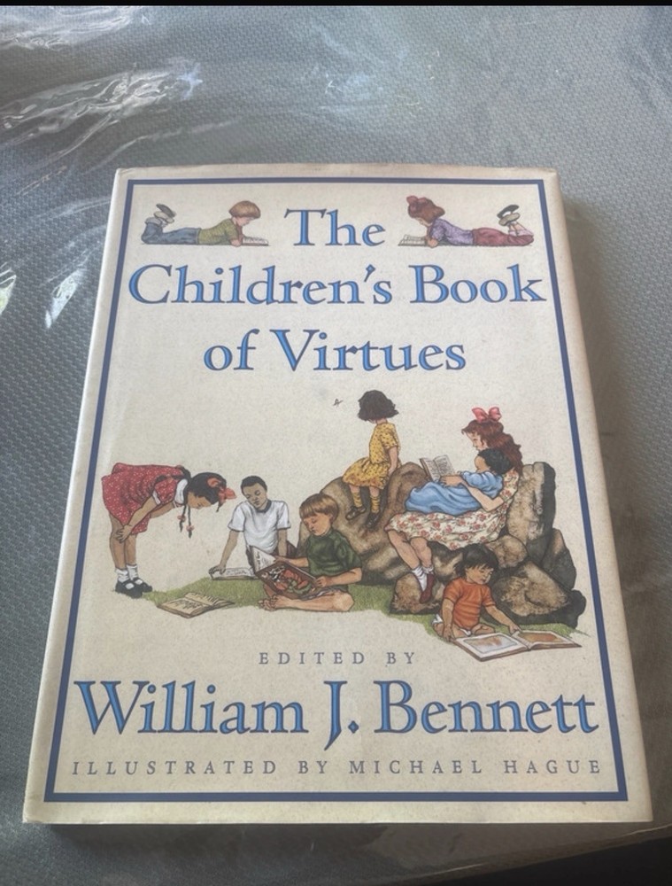 Children’s Book of Virtues by William J. Bennett (1995, Hardcover)