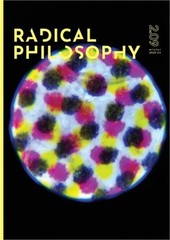 Radical Philosophy 2.09 / Winter 2020-21 (Paperback or Softback)