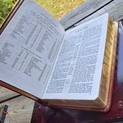 HOLY BIBLE ROYAL SOVEREIGN WORLD KJV BURGANDY GENUINE BONDED LEATHER RED LETTER