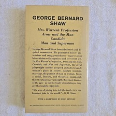 Plays by George Bernard Shaw (1960, Mass Market)