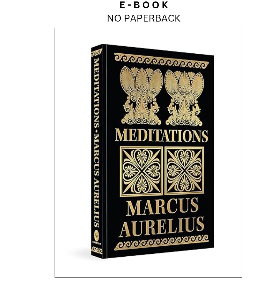 Meditations (Deluxe Hardbound Edition), Aurelius Marcus 2023