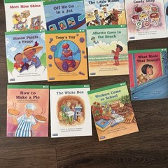 46 Early Reader Phonics Books Lot Sharks Scholastic Saxon Homeschool K-1
