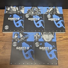 9x LOT ~ Gantz Volumes 7 8 9 10 11 12 13 14 15 Hiroya Oku ~ Manga, English