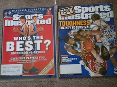 Lot of 8 Vintage DUKE BASKETBALL Sports Illustrated Magazines 1986-2006
