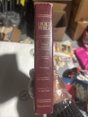 Holy Bible King James Version With Helps Zondervan Words of Christ in Red Letter