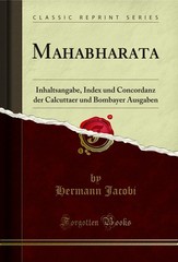 Mahabharata: Inhaltsangabe (Classic Reprint)